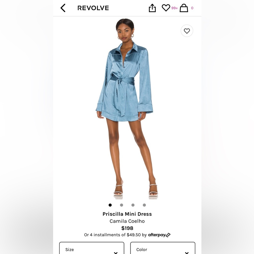 Camila Coehlo Priscilla Mini Dress